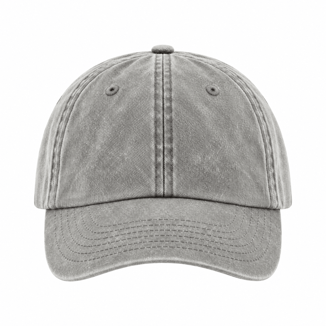 Beechfield B655 Low Profile Vintage Caps – Grey Beechfield