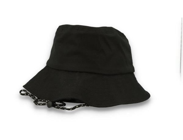 Adjustable Flexfit Bucket Hat Black - LOKK