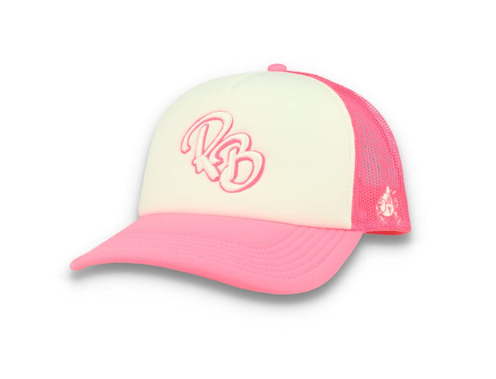 LOKK X RADIO BORGEN Trucker Pink/White - LOKK