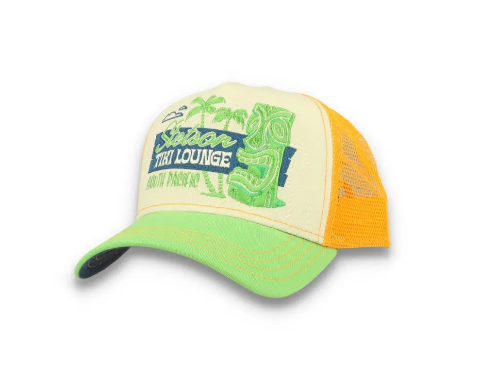 Trucker Cap Tiki Lounge Lime/Orange - LOKK