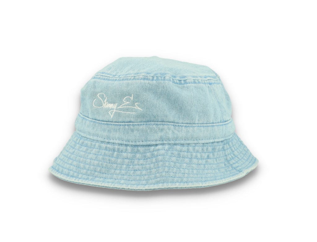 Skinny E Bucket Hat Light Denim - LOKK