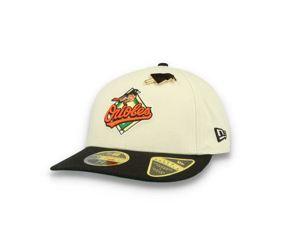 59FIFTY MLB Pin Low Profile Baltimore Orioles Beige New Era