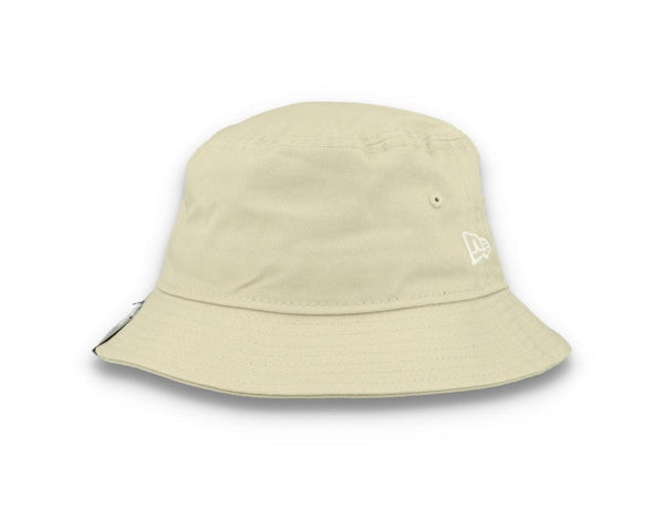 Bucket Hat Essential Tapered New Era Stone/White - LOKK
