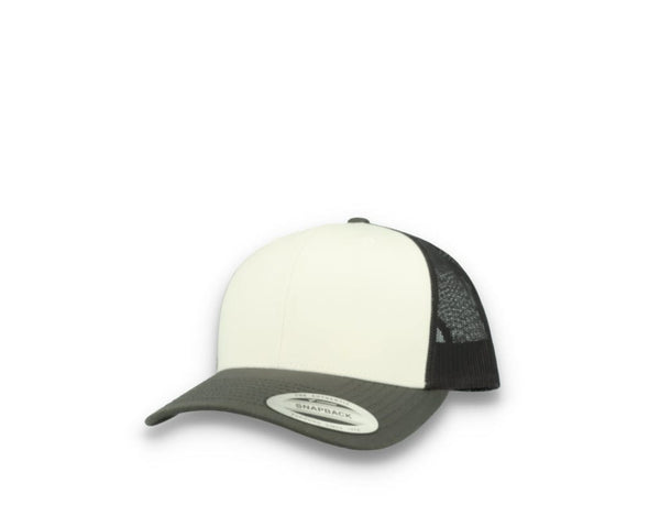 Retro Trucker Dark Grey/White/Dark Grey Flexfit 6606CF