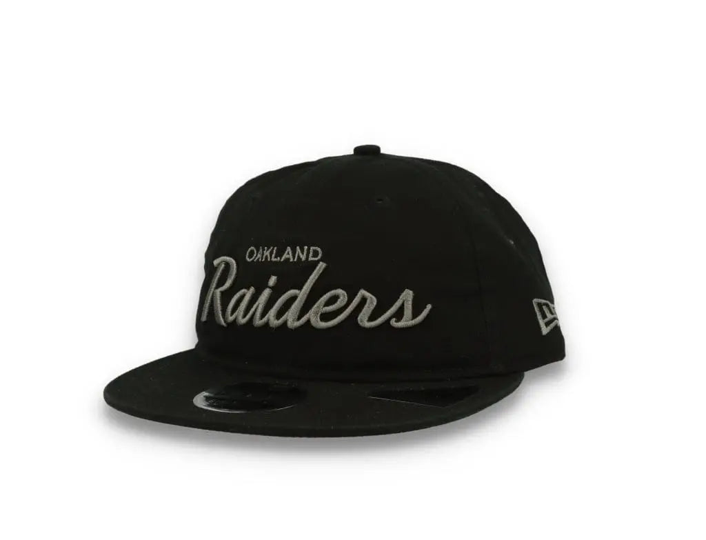 9FIFTY NFL Retro Crown Las Vegas Raiders Black - LOKK