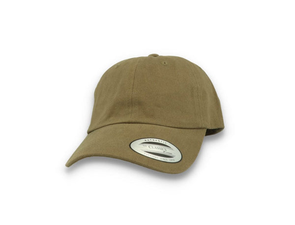 Flexfit Strap Cap 6245PT Peached Cotton Twill Loden Green - LOKK