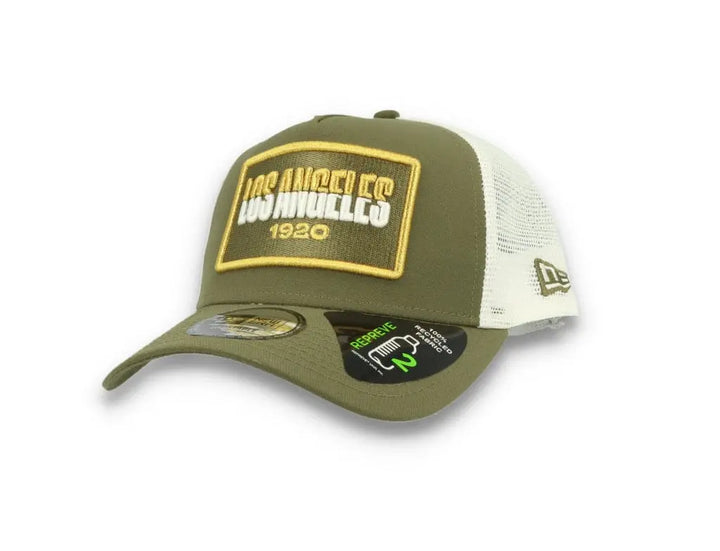 USA State Trucker New Era Green - LOKK