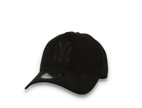 9FORTY A-Frame Faux Suede New York Yankees Black On Black