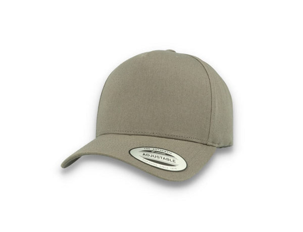 5-Panel Curved Classic Snapback Grey - 7707 - LOKK