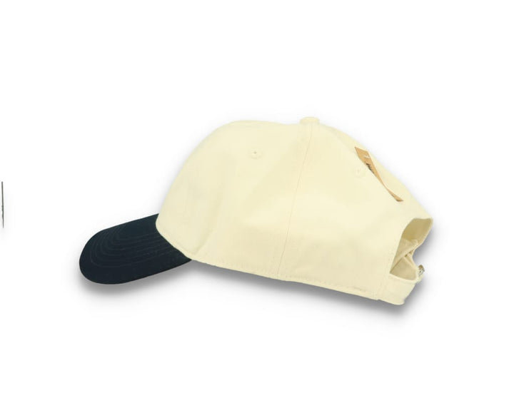 Contrast Peak Leisure Cap Natural/French Navy