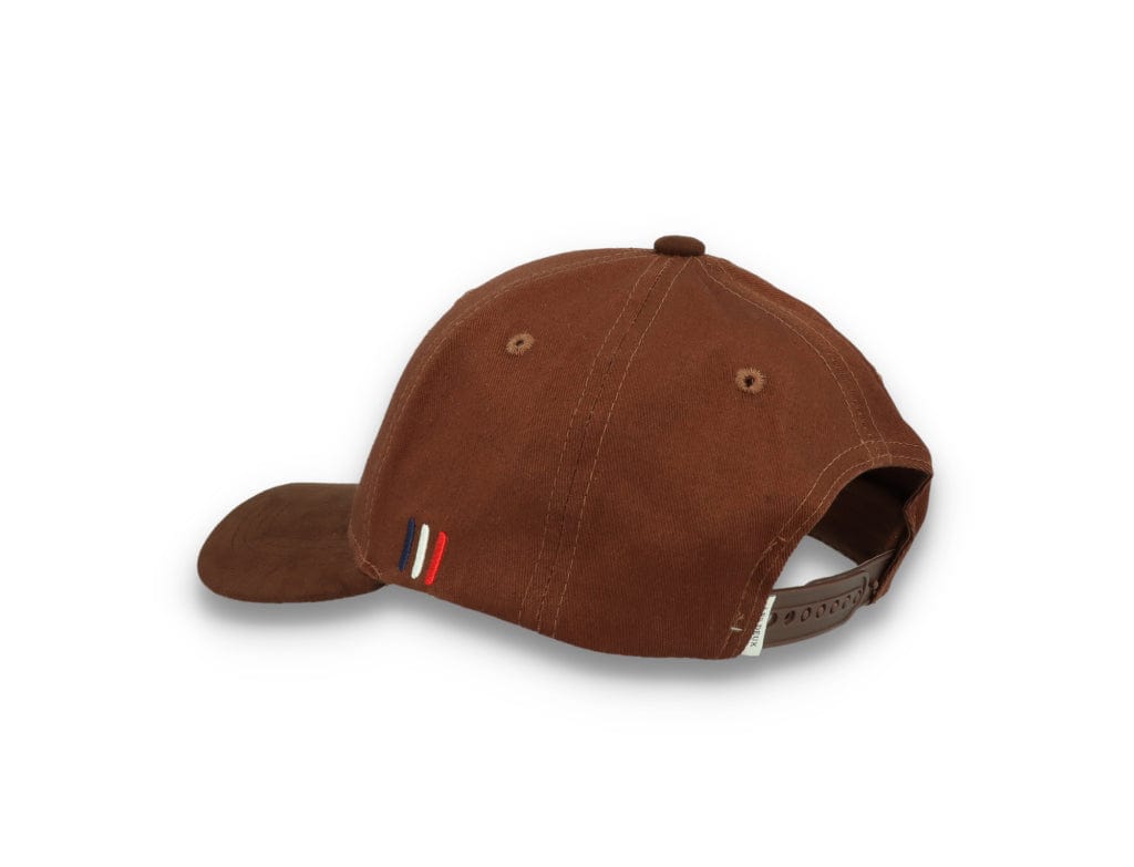 Baseball Cap Suede II Coffee Brown - LOKK