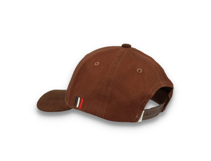 Baseball Cap Suede II Coffee Brown - LOKK