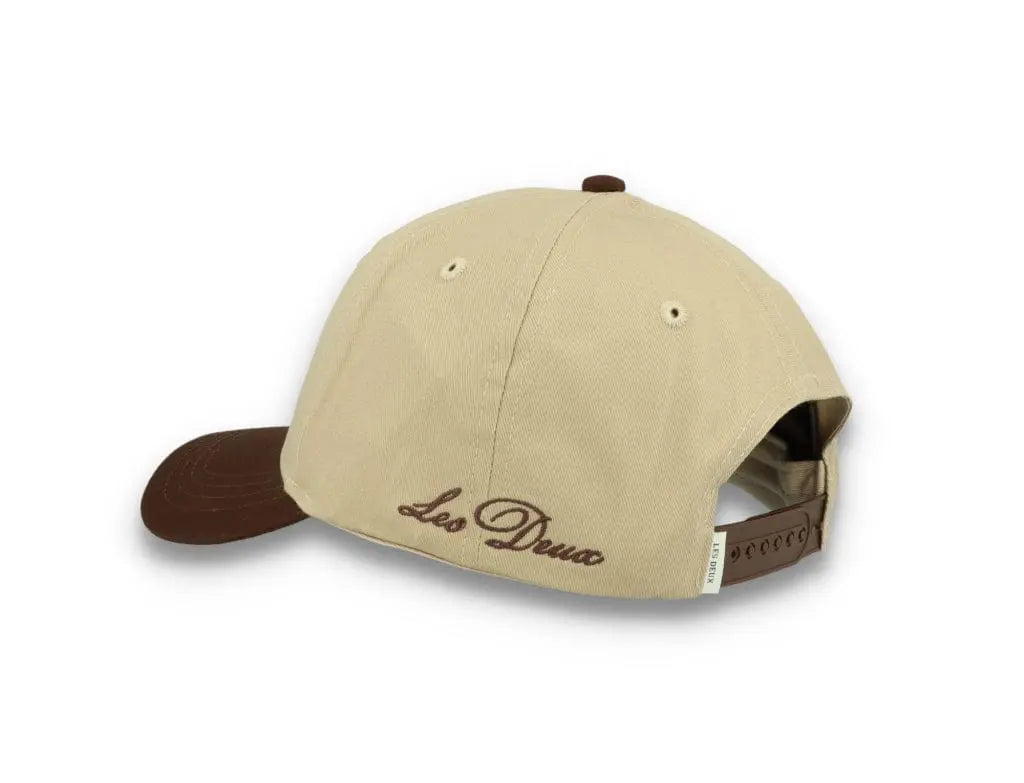 Encore Varsity Cap Light Desert Sand/Coffee Brown - LOKK