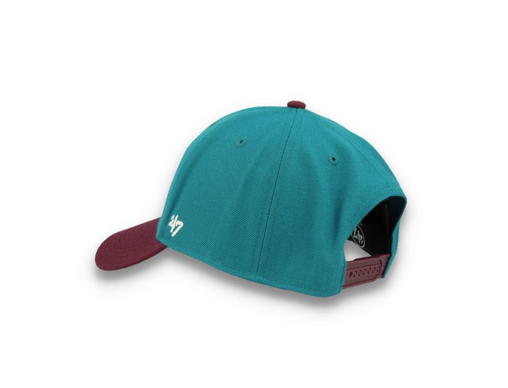Sure Shot Snapback 47 Mvp Anaheim Ducks Dark Teal - LOKK