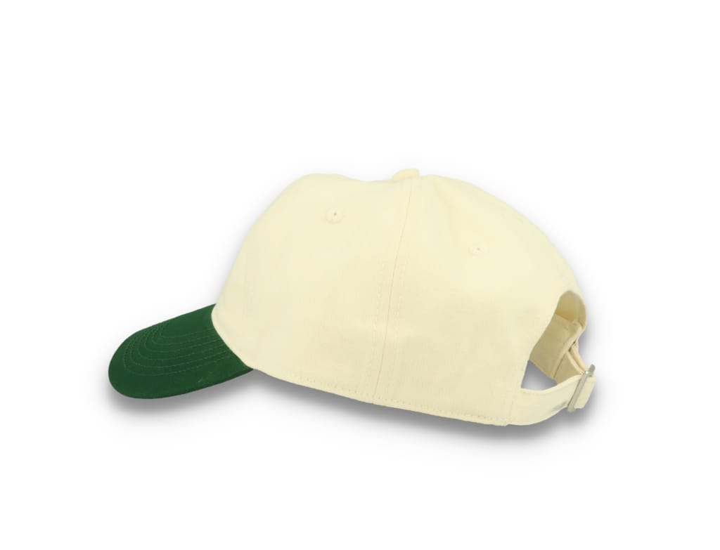 Contrast Peak Leisure Cap Natural/Forest Green