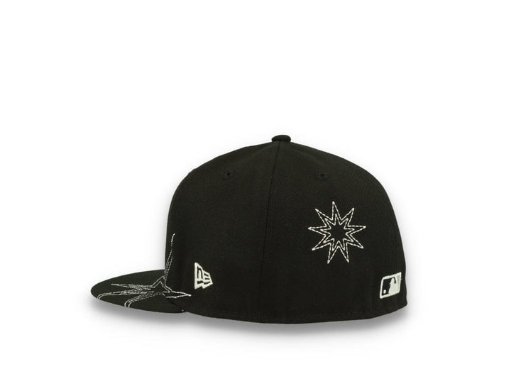 59FIFTY Solar Stars 22314 Chicago White Sox Black