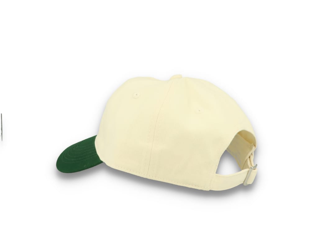 Contrast Peak Leisure Cap Natural/Forest Green