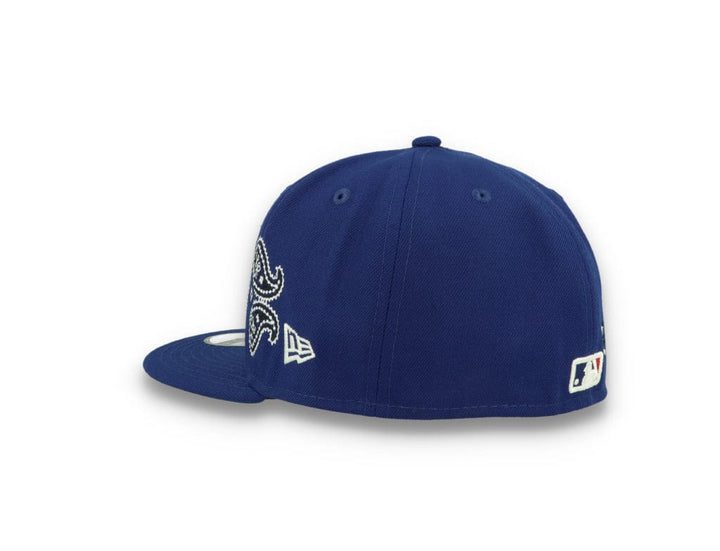 59FIFTY MLB All Over Print Paisley Los Angeles Dodgers Team/White - LOKK