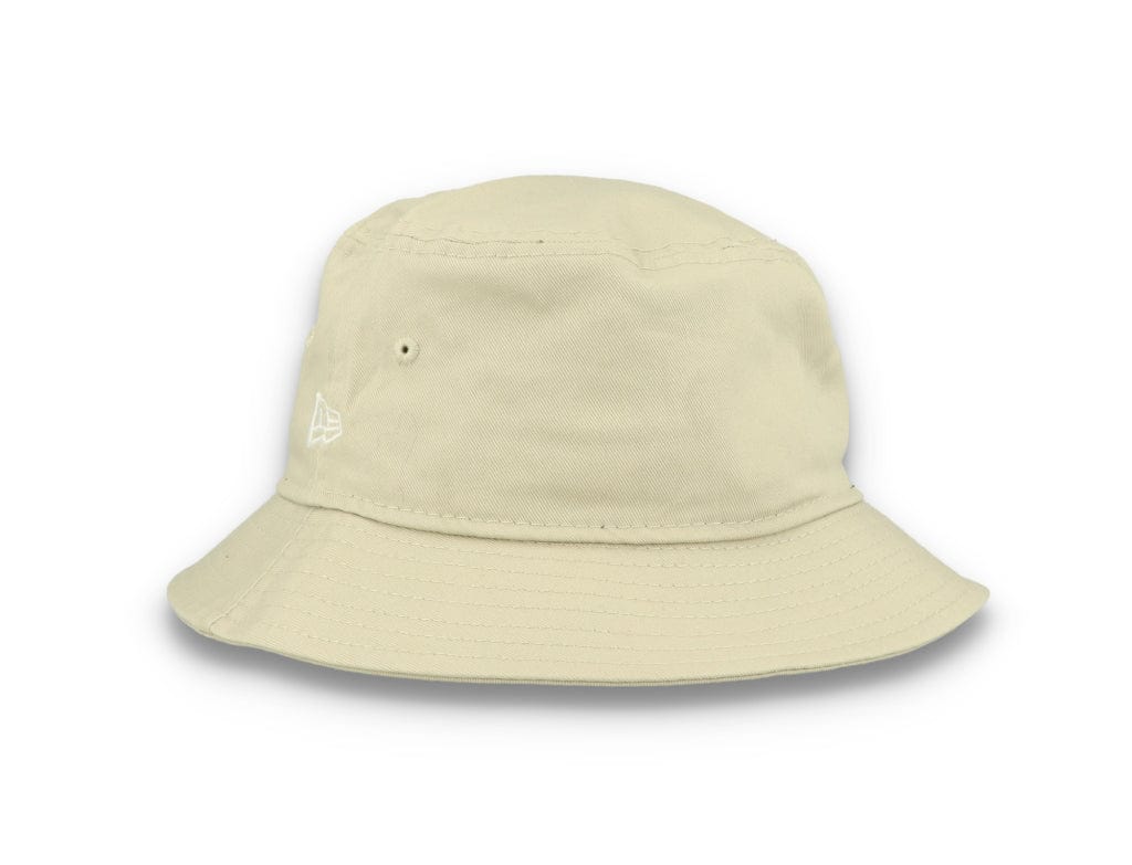 Bucket Hat Essential Tapered New Era Stone/White - LOKK