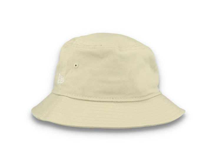 Bucket Hat Essential Tapered New Era Stone/White - LOKK