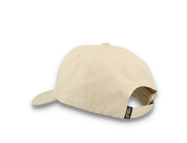 121 Heavy Duty Canvas Dad Hat Ecru - LOKK