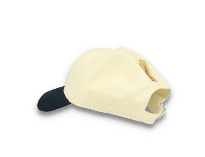 Contrast Peak Leisure Cap Natural/French Navy