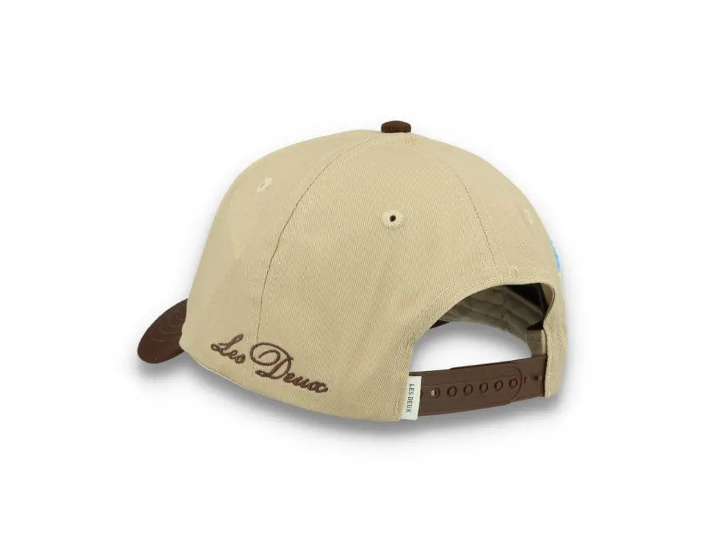 Encore Varsity Cap Light Desert Sand/Coffee Brown - LOKK