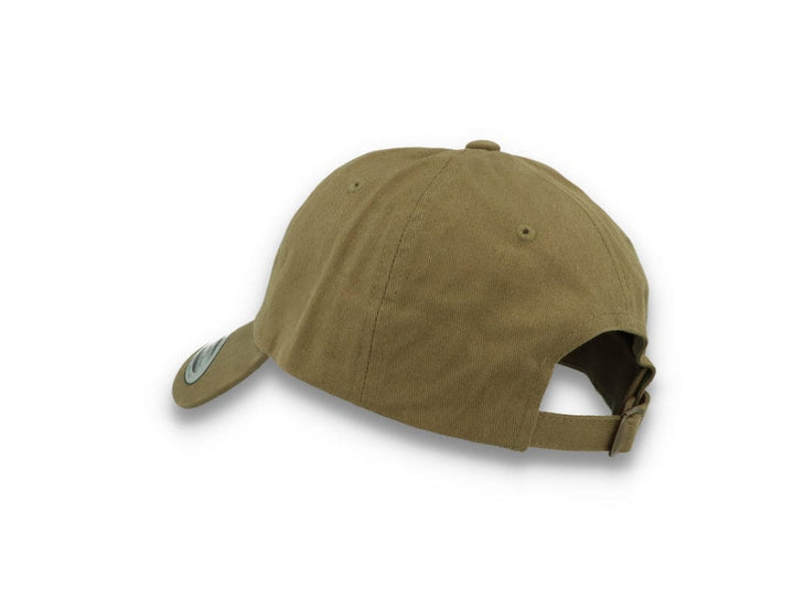 Flexfit Strap Cap 6245PT Peached Cotton Twill Loden Green - LOKK