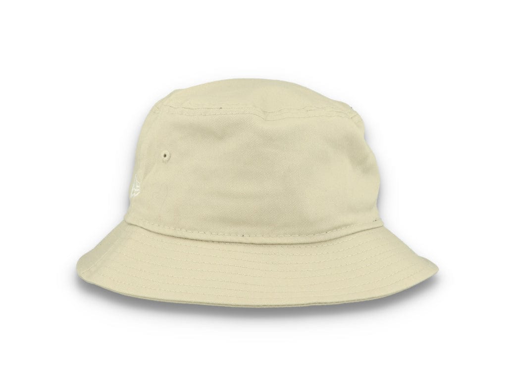 Bucket Hat Essential Tapered New Era Stone/White - LOKK