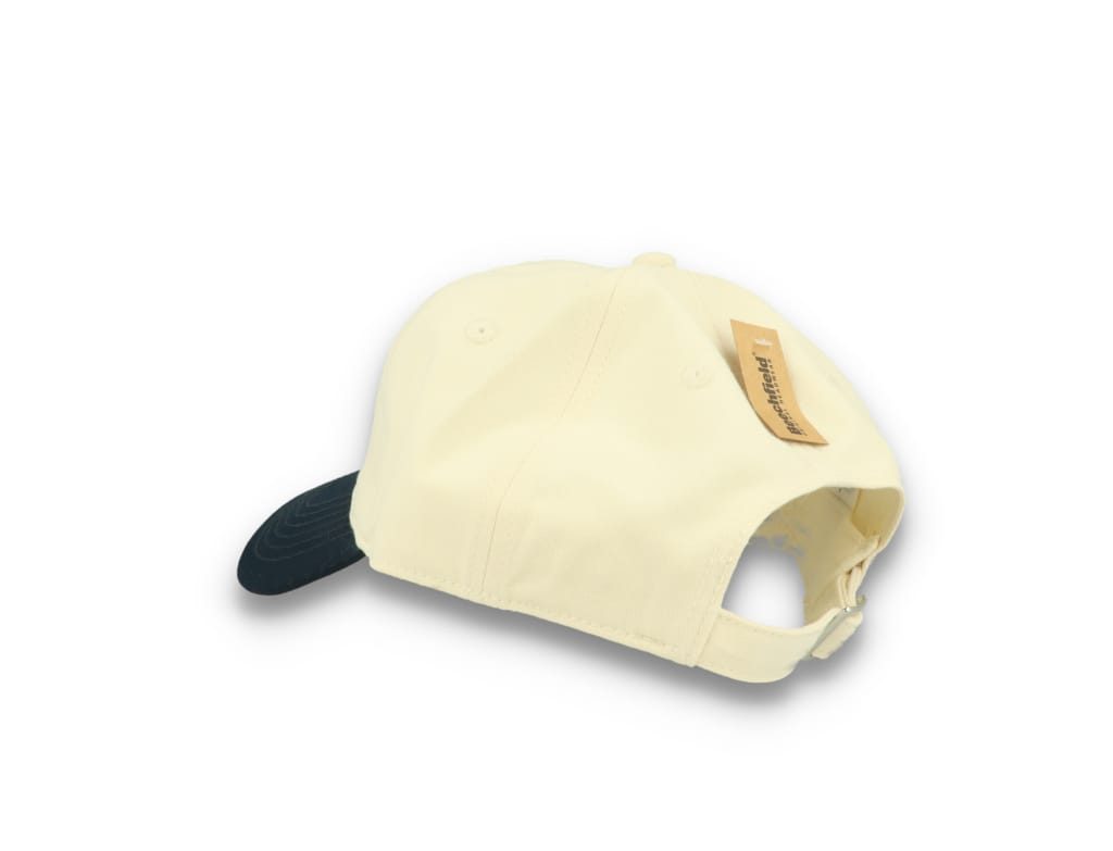 Contrast Peak Leisure Cap Natural/French Navy