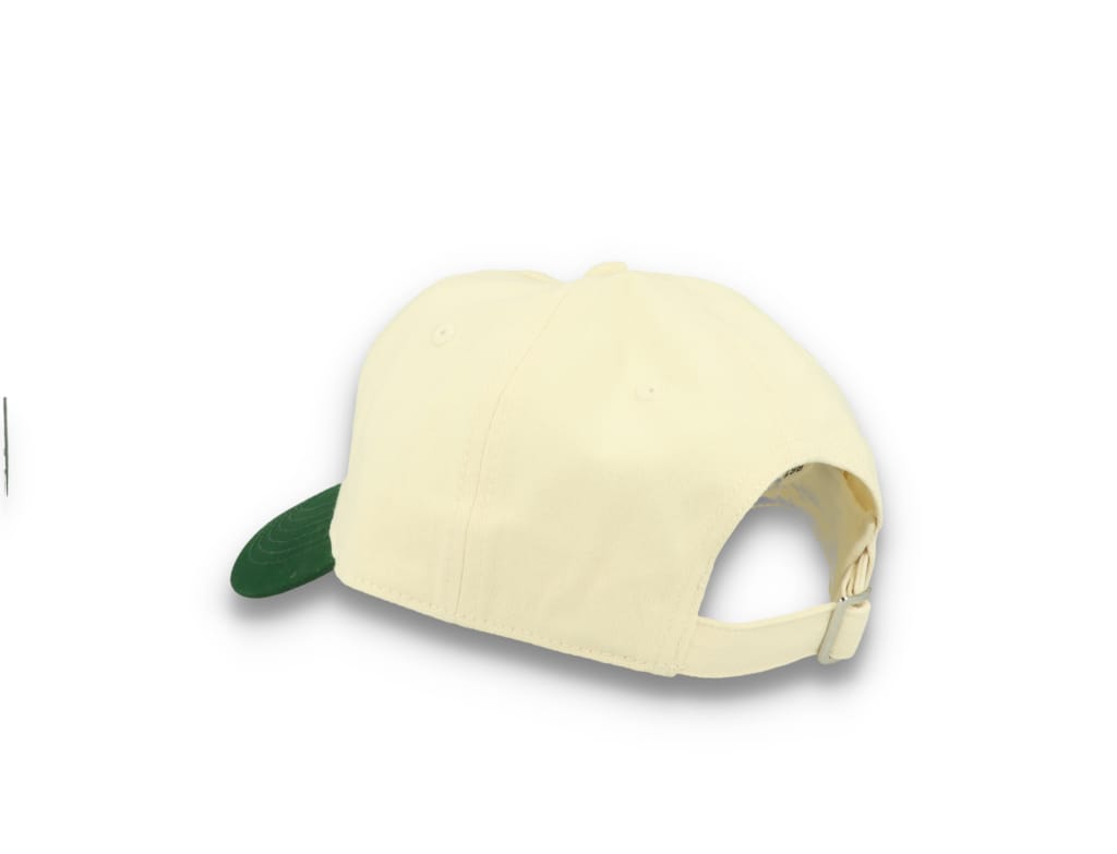 Contrast Peak Leisure Cap Natural/Forest Green