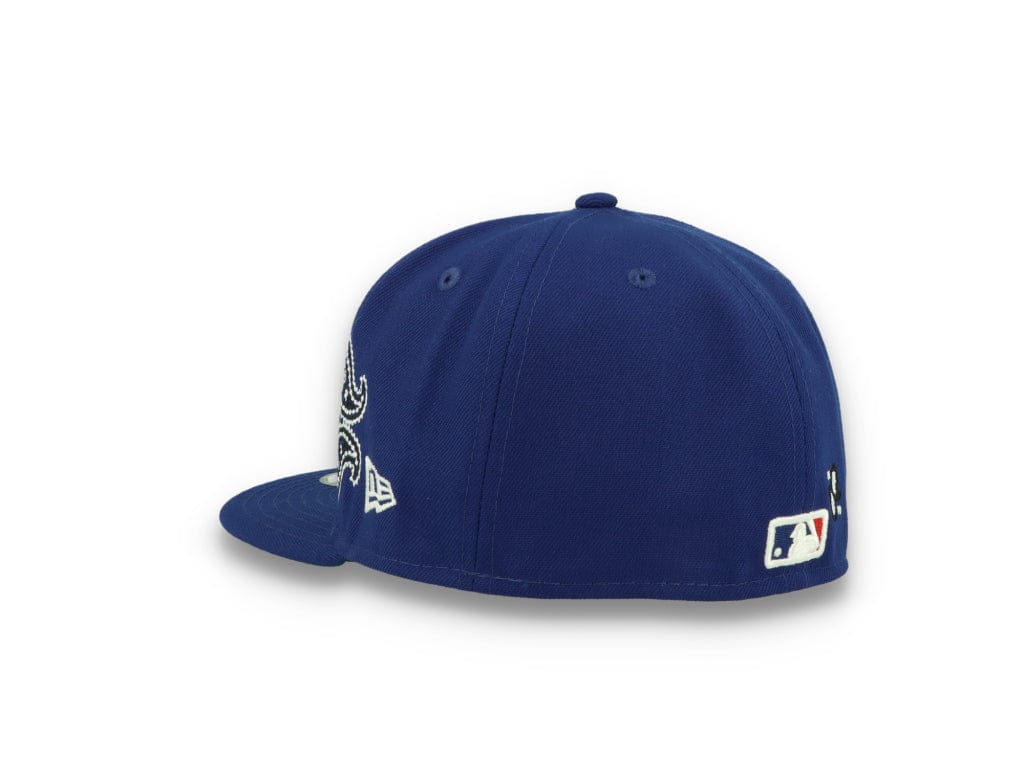 59FIFTY MLB All Over Print Paisley Los Angeles Dodgers Team/White - LOKK