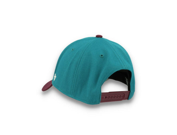 Sure Shot Snapback 47 Mvp Anaheim Ducks Dark Teal - LOKK