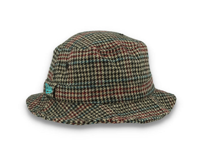 Check Bucket Hat Brown - LOKK