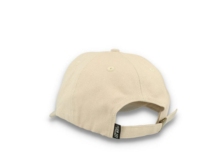 121 Heavy Duty Canvas Dad Hat Ecru - LOKK