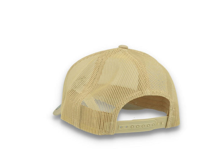 Retro Trucker Dark Khaki/White/Khaki Flexfit 6606CF