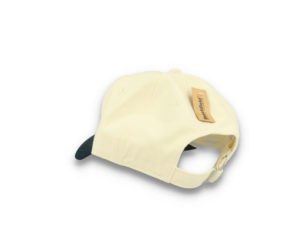 Contrast Peak Leisure Cap Natural/French Navy