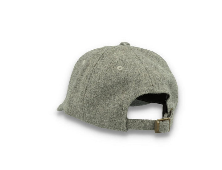 Low Profile Melton Wool Dad Cap Flexfit 6245MW Heather Grey - LOKK