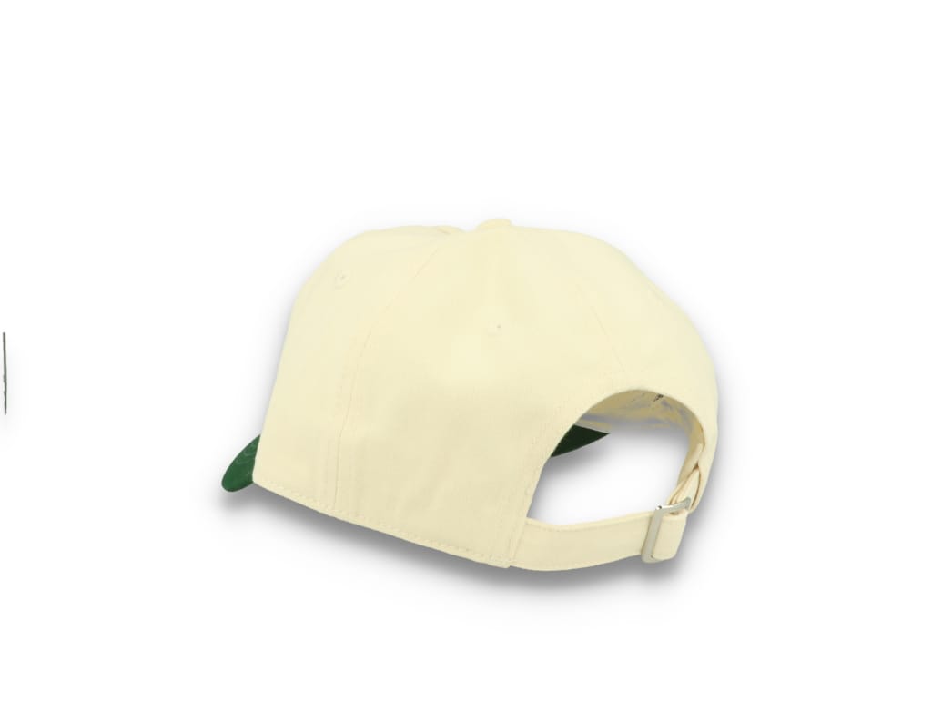Contrast Peak Leisure Cap Natural/Forest Green