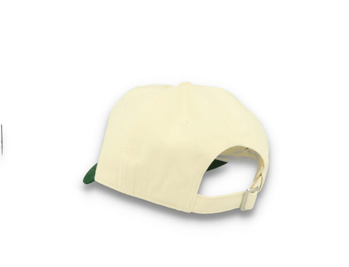 Contrast Peak Leisure Cap Natural/Forest Green