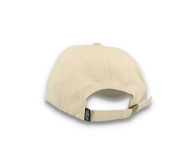 121 Heavy Duty Canvas Dad Hat Ecru - LOKK