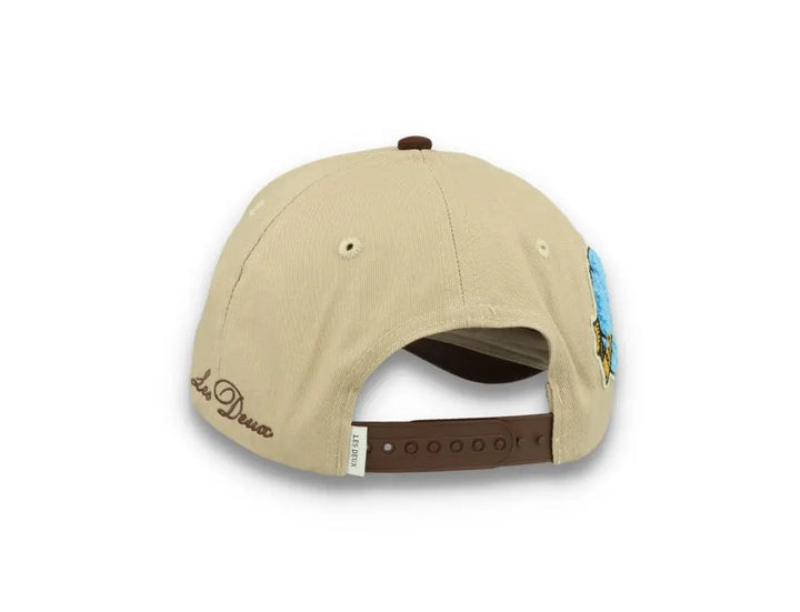 Encore Varsity Cap Light Desert Sand/Coffee Brown - LOKK