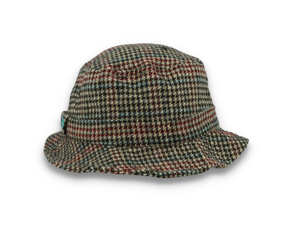 Check Bucket Hat Brown - LOKK