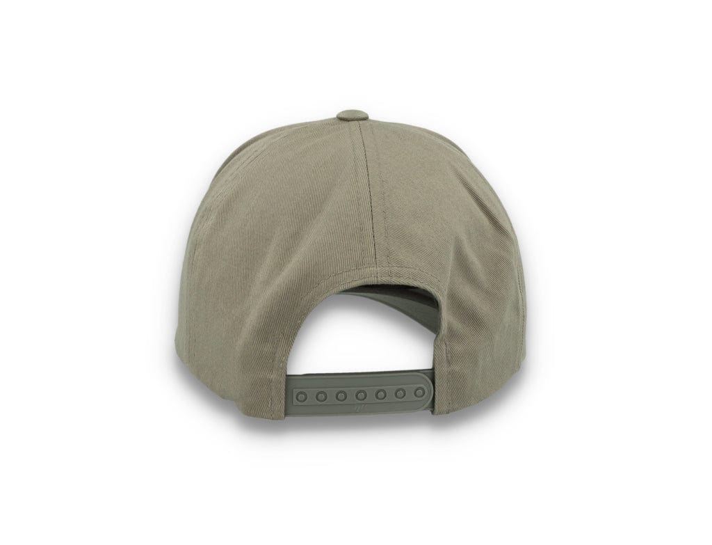 5-Panel Curved Classic Snapback Grey - 7707 - LOKK