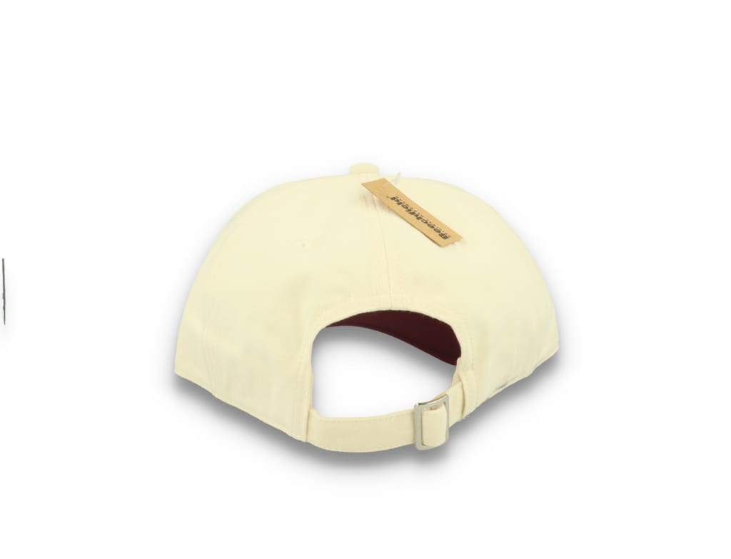 Contrast Peak Leisure Cap Natural/Burgundy