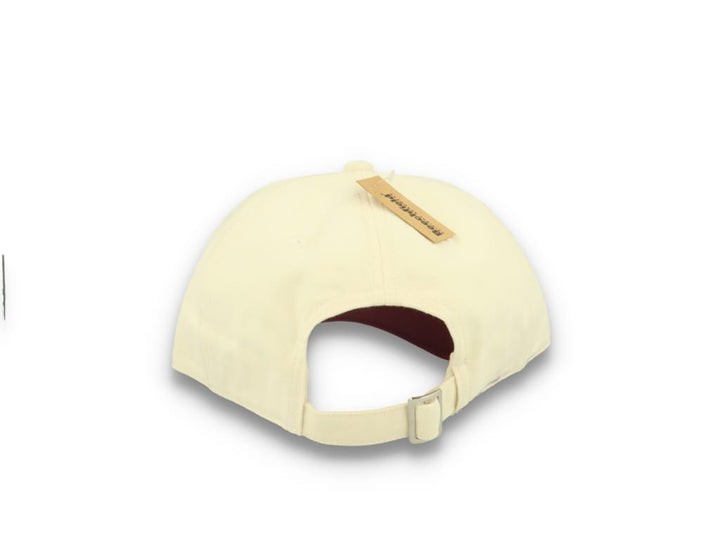 Contrast Peak Leisure Cap Natural/Burgundy