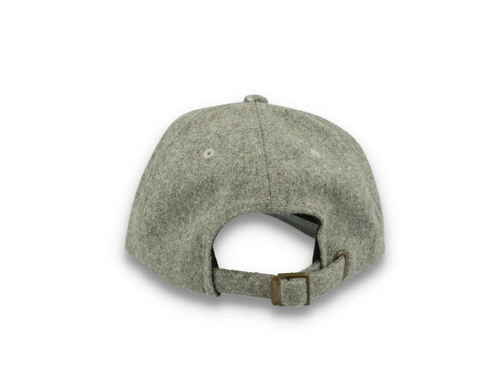 Low Profile Melton Wool Dad Cap Flexfit 6245MW Heather Grey - LOKK