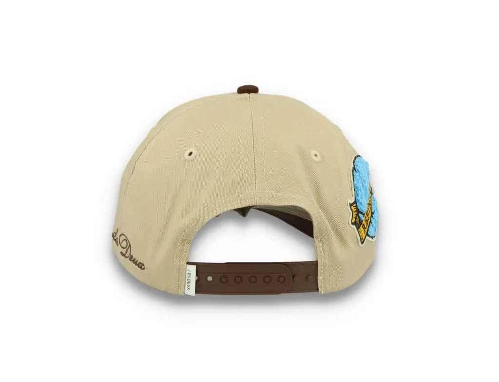 Encore Varsity Cap Light Desert Sand/Coffee Brown - LOKK