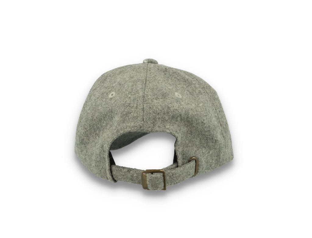 Low Profile Melton Wool Dad Cap Flexfit 6245MW Heather Grey - LOKK
