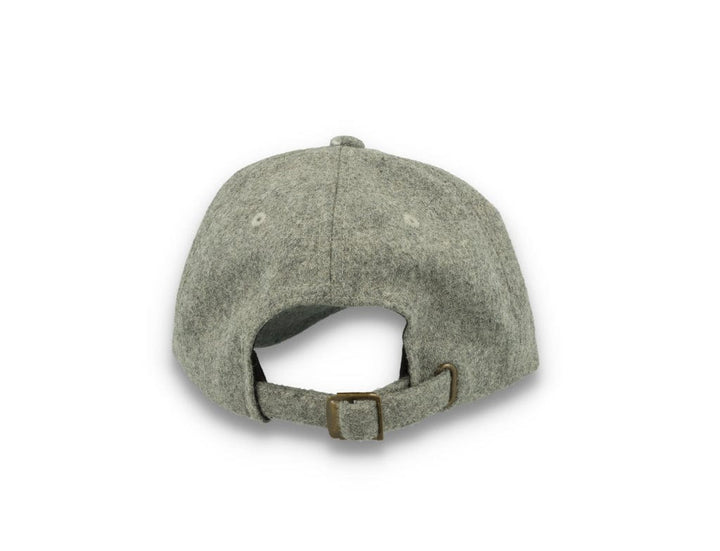 Low Profile Melton Wool Dad Cap Flexfit 6245MW Heather Grey - LOKK